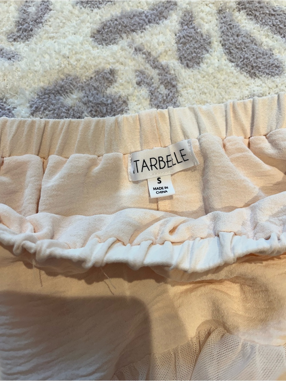 Light Pink Ruffle Skirt - Picture 3 of 3
